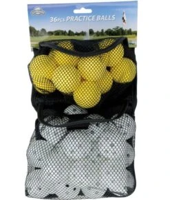 36 PRACTICE BALLS (FOAM/PERFORATED)