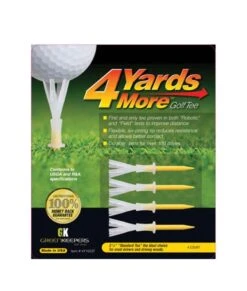 4 MORE YARDS GOLF TEE 2 3/4"