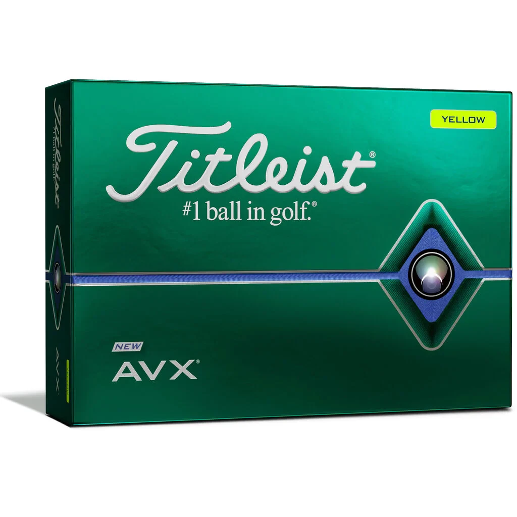 Titleist AVX YELLOW