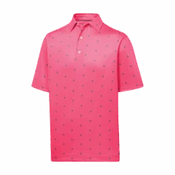 FootJoy Cactus Print Lisle Self Collar