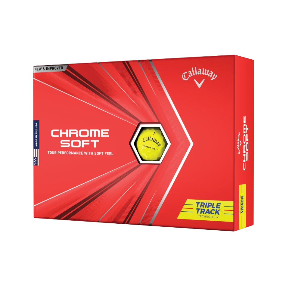 Callaway CHROME SOFT YELLOW TRIPLE TRACK - Image 3