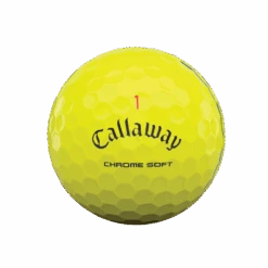 Callaway CHROME SOFT YELLOW TRIPLE TRACK