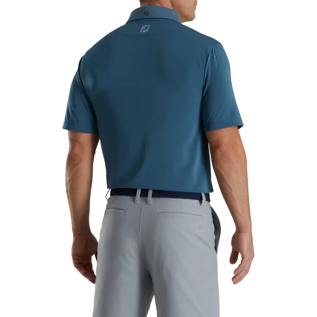 FOOTJOY TONAL TRIM SOLID W/ POCKET POLO INK - Image 3
