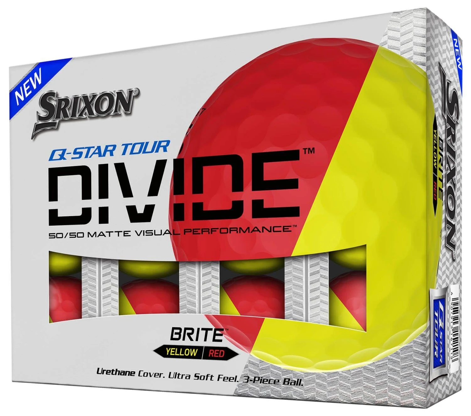 Srixon Q STAR TOUR DIVIDE YELLOW/RED