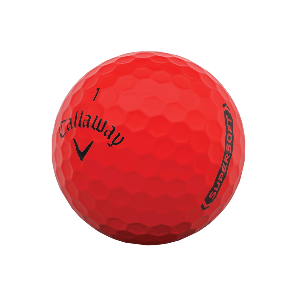 Callaway SUPERSOFT 2021 MATTE RED - Image 3