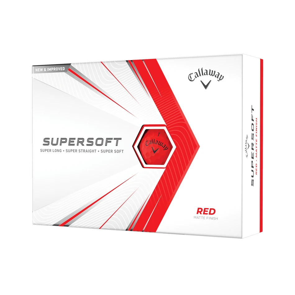 Callaway SUPERSOFT 2021 MATTE RED