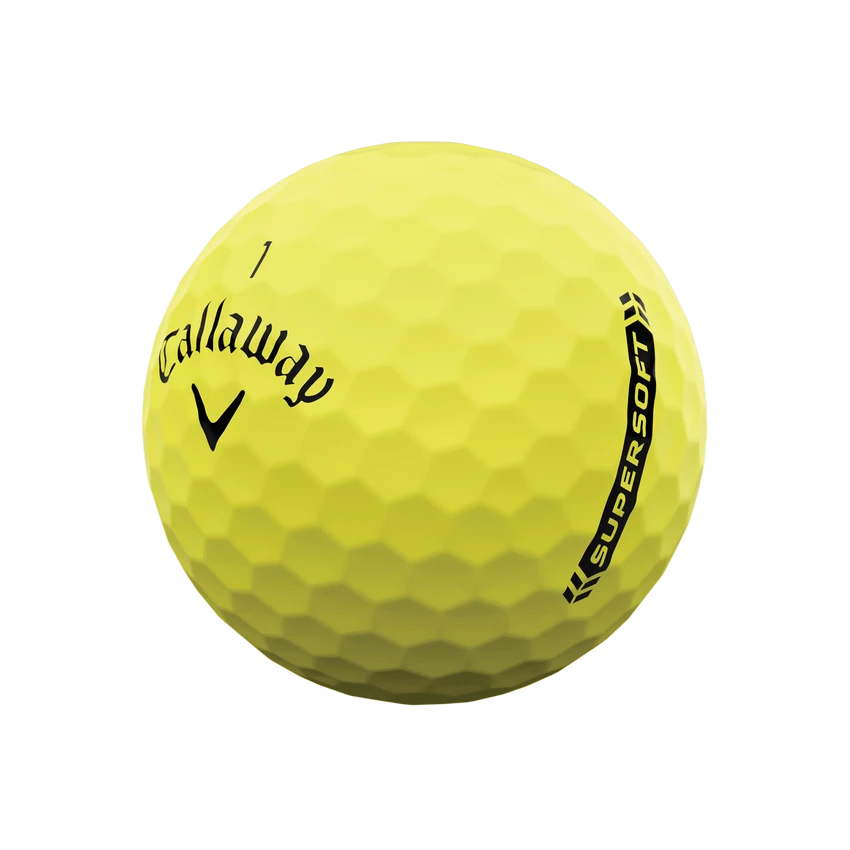Callaway SUPERSOFT 2023 YELLOW - Image 2