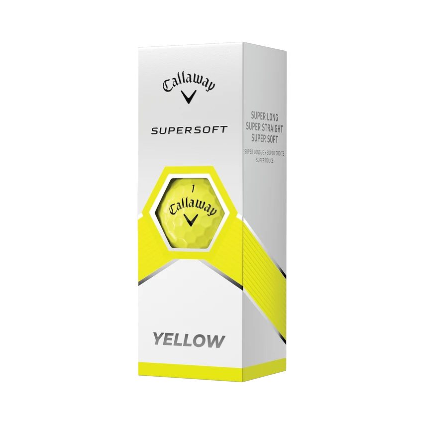 Callaway SUPERSOFT 2023 YELLOW - Image 4