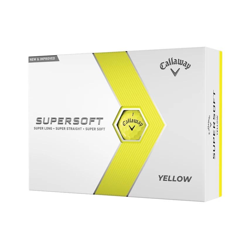 Callaway SUPERSOFT 2023 YELLOW