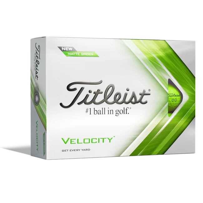 Titleist VELOCITY MATTE GREEN