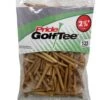 WOOD TEES 2 1/8'' 125 PACK NATURAL