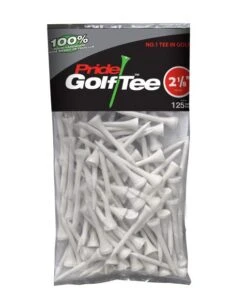 WOOD TEES 2 1/8'' 125 PACK WHITE