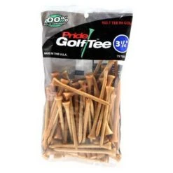 WOOD TEES 3 1/4'' 75 PACK NATURAL